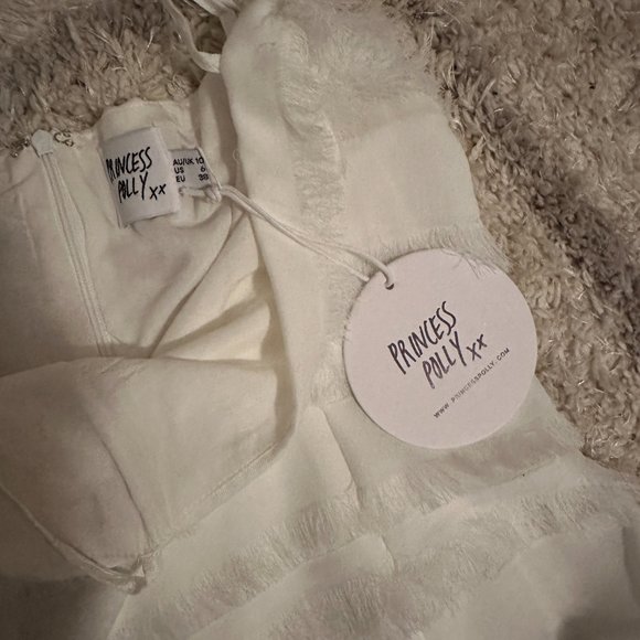 Princess Polly Molina Mini Dress White - Picture 5 of 6